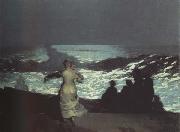Winslow Homer A Summer Night (mk43) Germany oil painting artist
